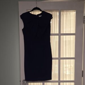 Elegant Navy Blue Dress